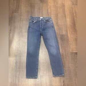 Citizens Of Humanity Womens Jolene Vintage Slim High Rise Button Fly Size 28